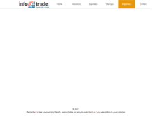 Tablet Screenshot of infotrade.com.mx